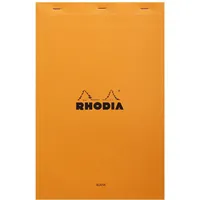 Rhodia 19000C - Notizblock (geheftet, mikroperforiert, DIN A4+, 80