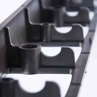 Rasenkante, Beeteinfassung, 6cm x 100cm, schwarz, kunststoff, flexibel