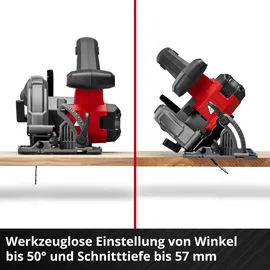 Einhell TE-CS 18/165-2 Li - Solo Akku-Handkreissäge ohne Akku