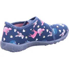 superfit Hausschuh Textil SPOTTY für Kinder, blau, Größe 20 EU