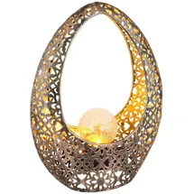 GLOBO Solarleuchte 27,5 cm bronze 36528