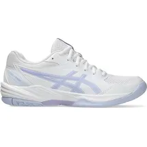 Asics Damen Handballschuhe, Gel-Task 4, Größe 42 1⁄2 in Grau WHITE/VAPOR