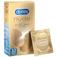 durex® Nude XL Préservatifs Sensation Peau contre Préservatif(S) 10 pc(s)