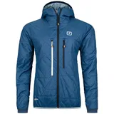 Ortovox Swisswool Piz Boé Jacket - Jacke - Damen Isolationsjacke-Dunkel-Blau-L