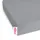 babybay Spannbettlaken Stoff Grau 50 x 89 cm