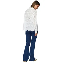 Pieces Bluse Vilde Weiß M