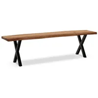 Wohnling Esszimmerbank WL7.297 akazie Holz 120,0 cm