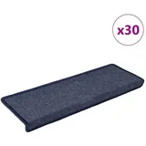 vidaXL Stufenmatten 30 Stk. 65x21x4 cm Grau und Blau