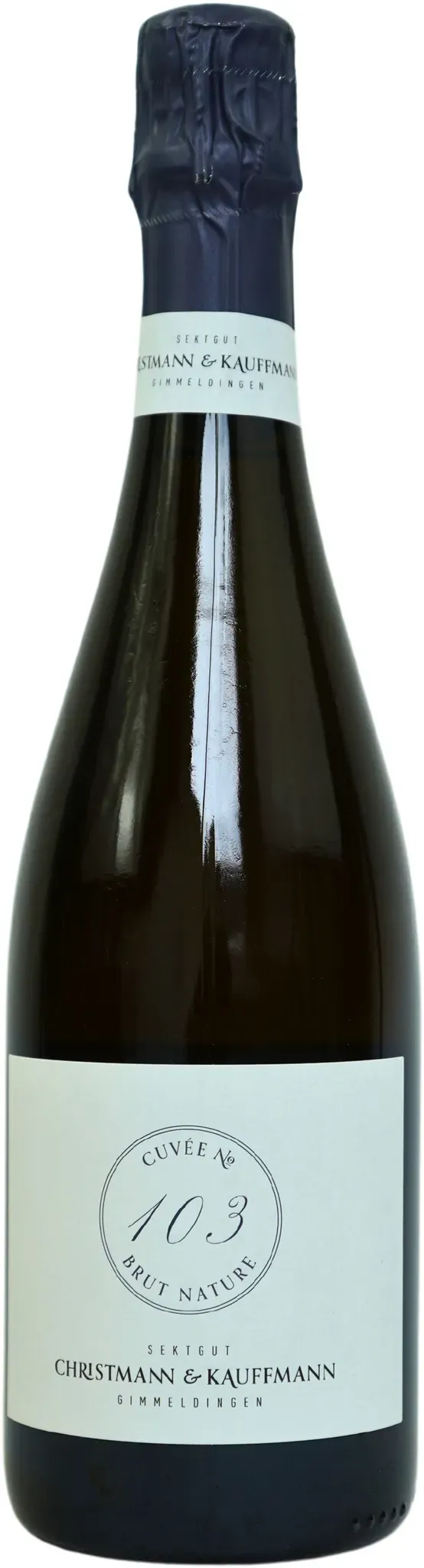 2020 Cuvée N° 103 Riesling Sekt Brut Nature