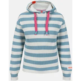 salzhaut Velozipee Kapuzenpullover Blau M
