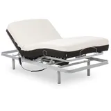 Geriafy - Lattenrost elektrisch verstellbar | Orthopädische Matratze 20 cm. Visco Plus (90x190, Kabelsteuerung)