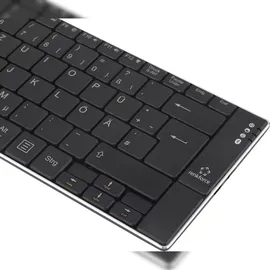 Renkforce Bluetooth-Tastatur DE schwarz (RF-DS-SLIMBT)