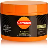 Carroten Intensive Tanning Gel 150 ml - Bräunungsbeschleuniger mit Kokosnussöl und Vitaminen A & E - Carotten Bräunungsgel für schnelle Bräunung