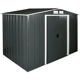 Tepro Metallgerätehaus Eco 8x6 2,62 x 1,82 m anthrazit