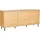 Beliani Nikea 165 x 75 x 40 cm Braun / Schwarz