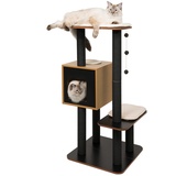 VESPER V-High Base 56 x 56 x 121,5 cm schwarz