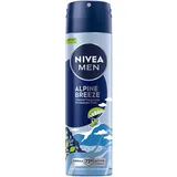 NIVEA MEN Alpine Breeze Artist Edition Deo Spray, Deodorant für 72h Anti-Transpirant-Schutz gegen Schweiß und Geruch, Deospray mit erfrischendem Duft (150 ml)