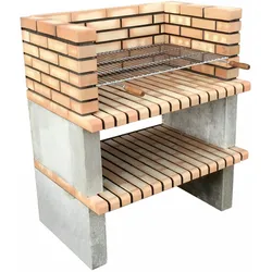 MOVELAR Grill Paellero Grao ohne  Kamin, aus farbigen Ziegeln