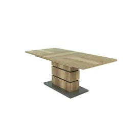 byLIVING by Living Esstisch - braun ¦ Maße cm B: 140 H: 75