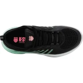 K-Swiss Hypercourt Supreme 2 Black/Neon Mint/White 39