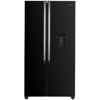 Amerikanischer Kühlschrank Continental Edison - CERA532NFB - Total No Frost - 529L - L90 cm xH177 cm - Invertermotor - Schwarz