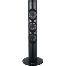 Sonnenkönig Dolmen 3 Turmventilator 34 cm Schwarz