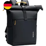 Rolltop Rucksack Wasserdicht Herren Damen Wasserdichter Rollrucksack Laptop Ruck