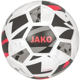 Jako Iconic | weiß/cool gray/coral 4