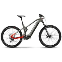 Haibike AllMtn 4 2023 | khaki/red | 47 cm | E-Bike Fully