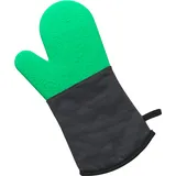 LURCH Backhandschuh Silikon/Textil UV ProTech Oberflächenveredelung Peppermint