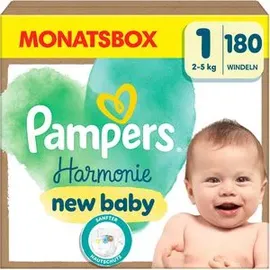 Pampers Harmonie Gr. 1 (2-5 kg) 180 St.
