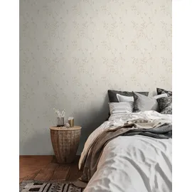 A.S. Création Pure Elegance Vliestapete 0,64 m x 10 m 1 St Beige/Braun 34193