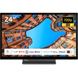 Toshiba 24WK3C63DAW 24 Zoll Fernseher - Smart TV (HD ready, HDR, Alexa Built-In, Triple-Tuner, - Inkl. 6 Monate HD+
