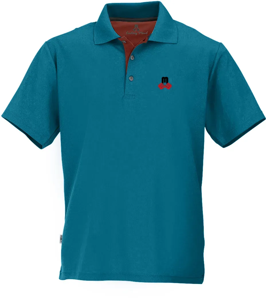 MAUL Spiez fresh - 1/2 Poloshirt PETROL 60