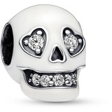 Pandora Charm aus 925er Silber Zirkonia, Emaille