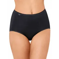 SLOGGI Damen Slip Maxi C3p Schwarz 42