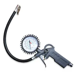 Reifenfüllpistole mit Manometer Luftdruckprüfer STG05 Bradas 9747