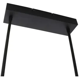 Steinhauer Hängeleuchte Esszimmerleuchte Pendelleuchte LED Höhenverstellbar schwarz dimmbar