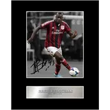 Signiertes Foto von Mario Balotelli, AC Mailand FC