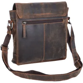 The Skandinavian Brand Leder Umhängetasche Hunter tan