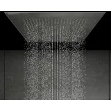 Steinberg Sensual Rain Regenpaneel Komplettset, Deckeneinbau, 2-strahlig, Easy-Clean, 600x600mm, für Edelstahl poliert