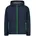 KID Jacket Fix Hood Black Blue 140
