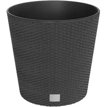 vidaXL Pflanzkübel 35/37,5 L Komplettset 35 x 35 x 37,5 cm Anthrazit
