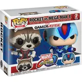 Funko Pop - Marvel vs Capcom Rocket & Mega Man X