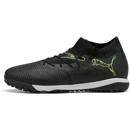 Puma Future 8 Match TT Fussballschuh, Black Fizzy Light Green terrain 43