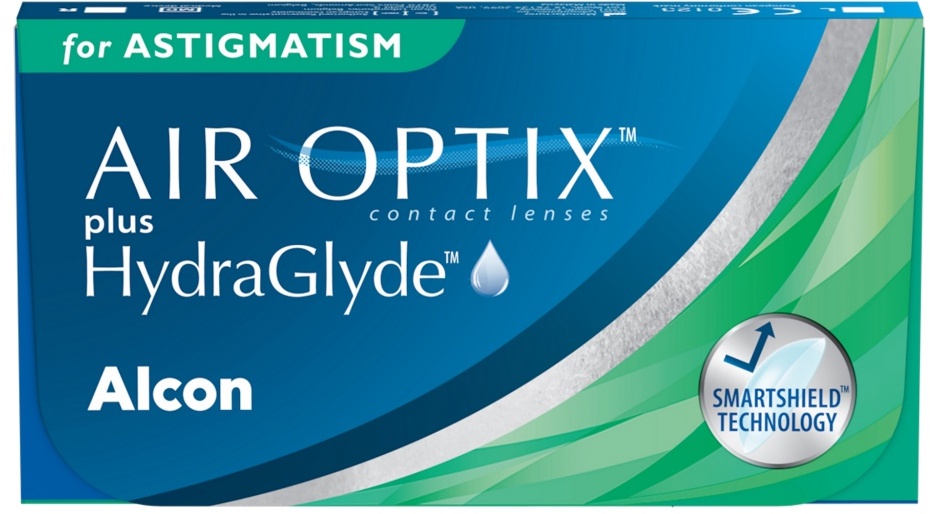 AIR OPTIX Plus Hydra Glyde for Astigmatism 6er torische Monatslinsen Alcon