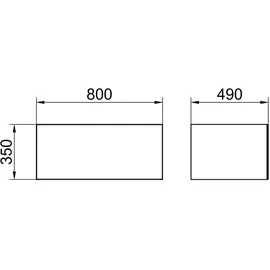 Keuco Sideboard 32541880801 80 x 35 x 49