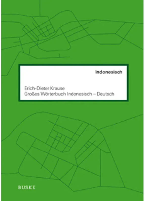 Großes Wörterbuch. Indonesisch-Deutsch - Erich-Dieter Krause  Gebunden