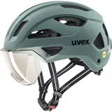 Uvex Stride Visor Mips Fahrradhelm (Größe 56-59CM, gruen)