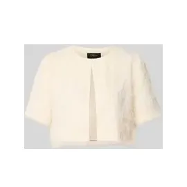 s.Oliver Festiver Kurzarm-Bolero Beige 42